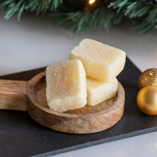 Amberblokjes vanille - set van 3