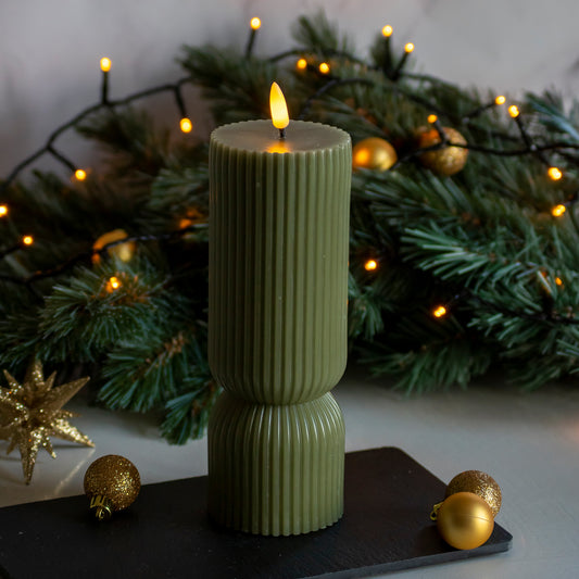 LED kaars Moya - hoog