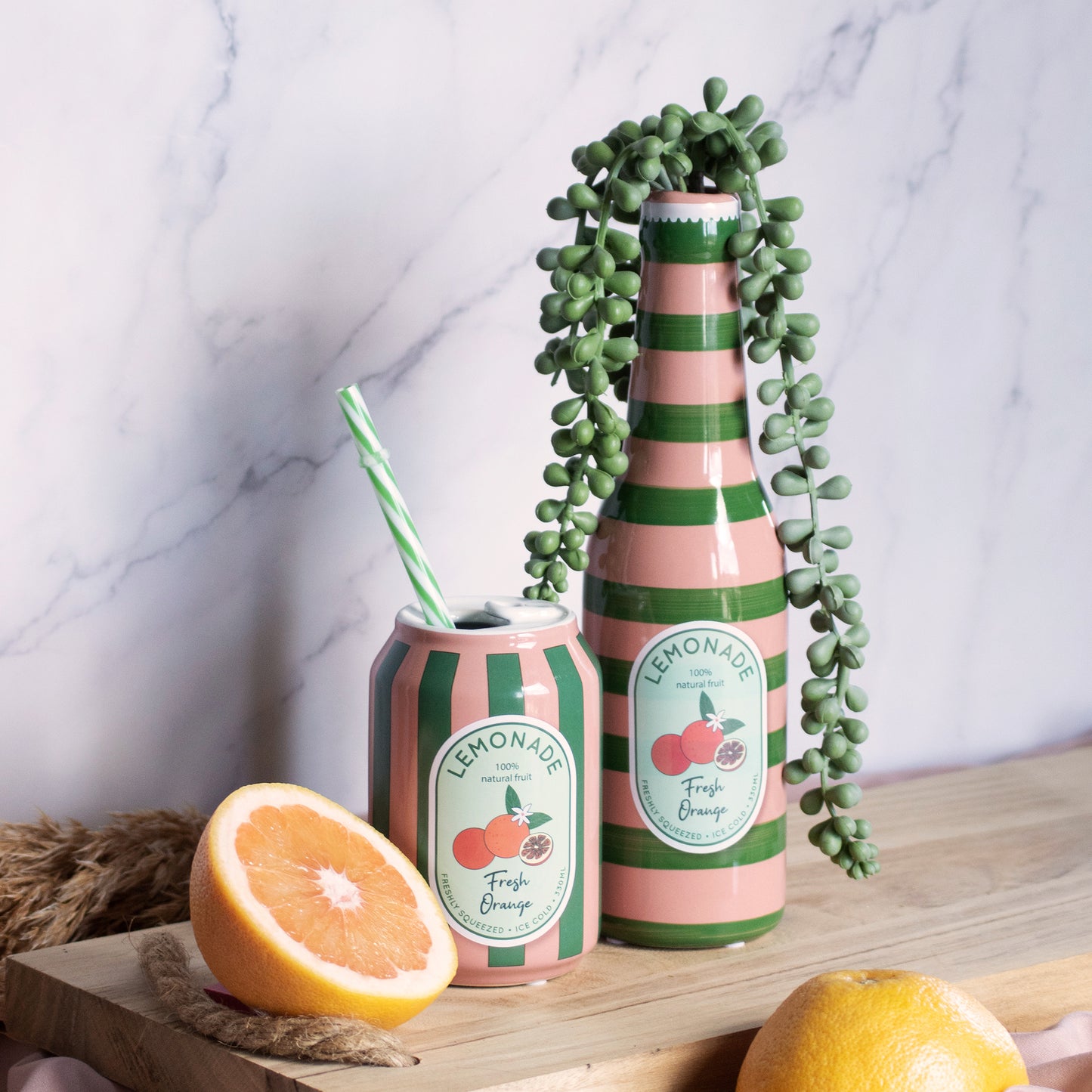 Vaas Bottle Lemonade - Orange