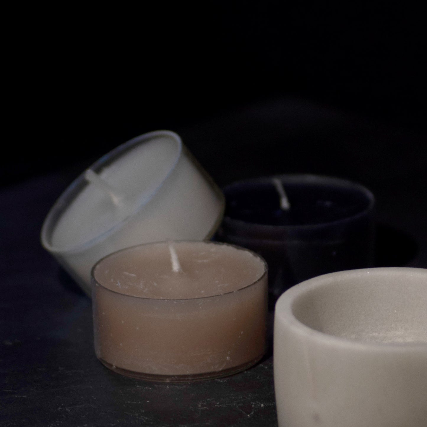 Waxinelichtjes - 3 stuks